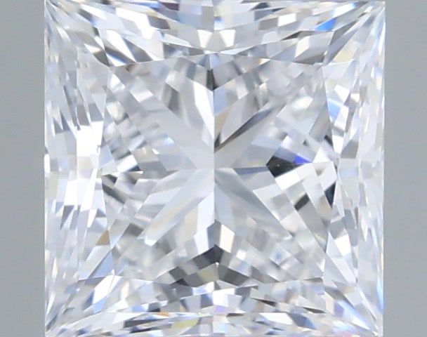 1.04 Carat Princess Shaped, Very Good Cut, D Color, VVS2 Clarity, IGI Certified Lab Grown Diamond
