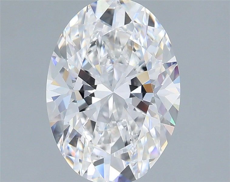 1.75 Carat Oval Shaped, Very Good Cut, D Color, VS1 Clarity, IGI Certified Lab Grown Diamond