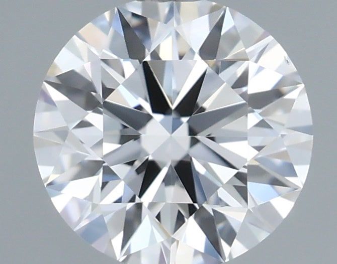 0.71 Carat Round Shaped, Ideal Cut, D Color, VS2 Clarity, IGI Certified Lab Grown Diamond