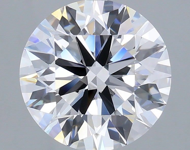 2.78 Carat Round Shaped, Ideal Cut, D Color, VVS2 Clarity, IGI Certified Lab Grown Diamond