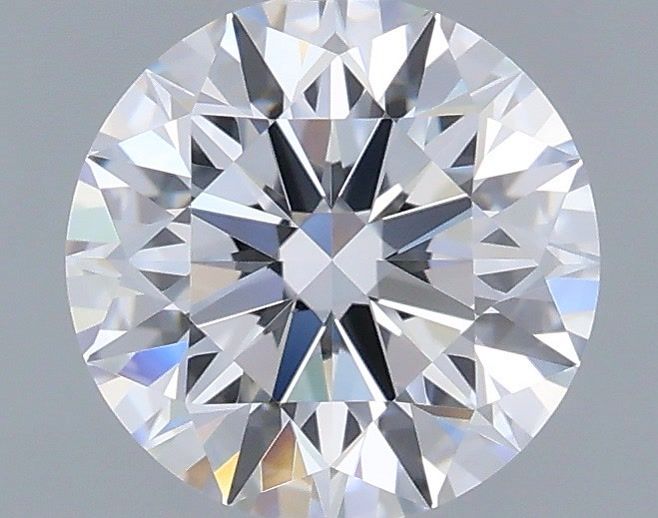 1.06 Carat Round Shaped, Ideal Cut, D Color, VVS2 Clarity, IGI Certified Lab Grown Diamond