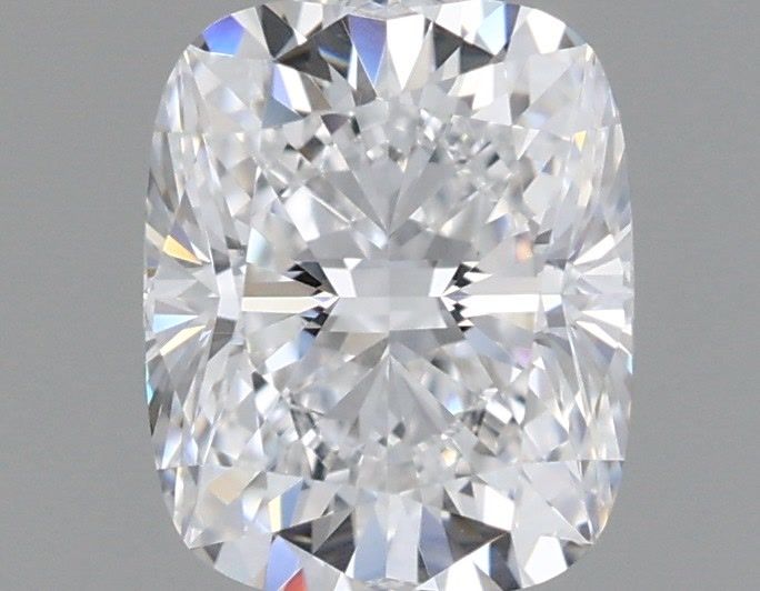 1.01 Carat Cushion Shaped, Ideal Cut, D Color, VVS2 Clarity, IGI Certified Lab Grown Diamond
