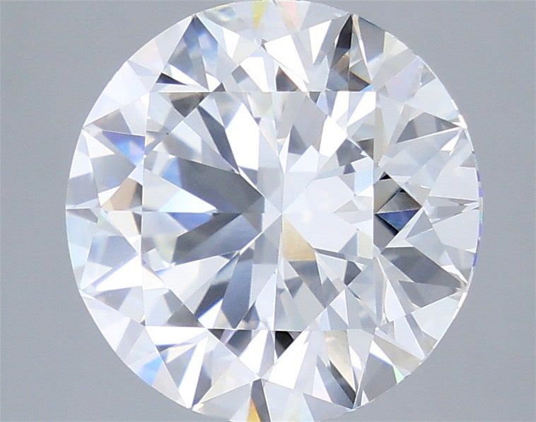 5.07 Carat Round Shaped, Ideal Cut, E Color, VVS2 Clarity, IGI Certified Lab Grown Diamond