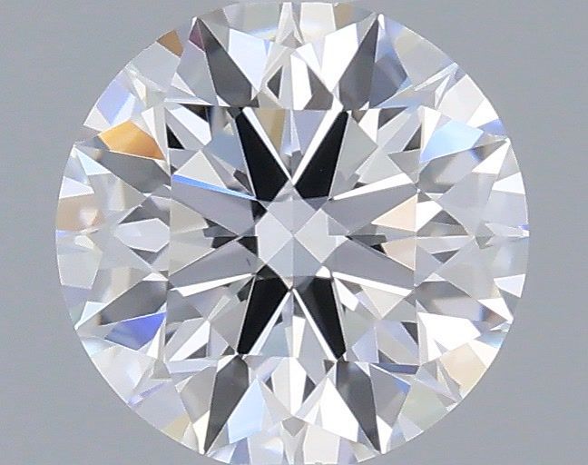 0.53 Carat Round Shaped, Ideal Cut, D Color, VS1 Clarity, IGI Certified Lab Grown Diamond