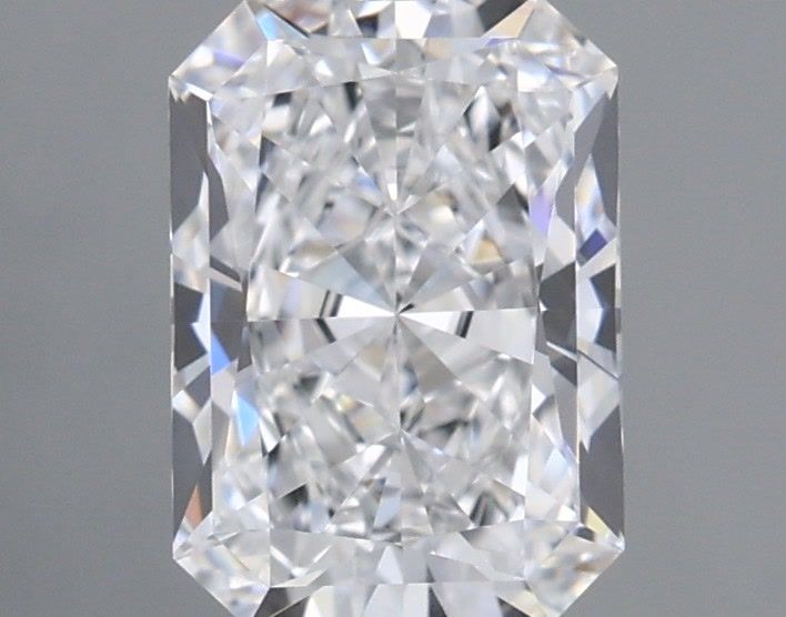 1.02 Carat Radiant Shaped, Ideal Cut, D Color, VVS1 Clarity, IGI Certified Lab Grown Diamond