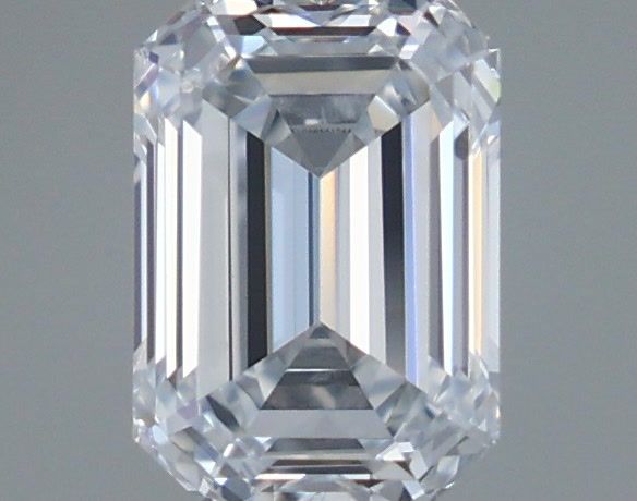 1.03 Carat Emerald Shaped, Ideal Cut, F Color, VVS1 Clarity, IGI Certified Lab Grown Diamond