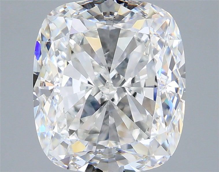 5.02 Carat Cushion Shaped, Ideal Cut, E Color, VS1 Clarity, IGI Certified Lab Grown Diamond