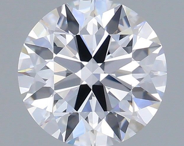 1.07 Carat Round Shaped, Ideal Cut, D Color, VVS2 Clarity, IGI Certified Lab Grown Diamond