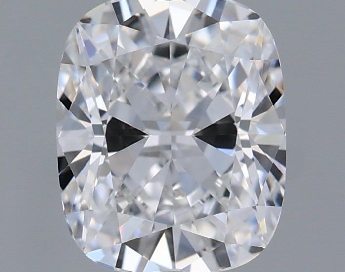 1.01 Carat Cushion Shaped, Ideal Cut, D Color, VVS2 Clarity, IGI Certified Lab Grown Diamond