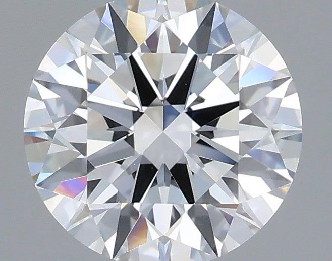 1.53 Carat Round Shaped, Ideal Cut, D Color, VVS2 Clarity, IGI Certified Lab Grown Diamond