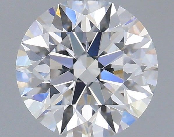 0.53 Carat Round Shaped, Ideal Cut, E Color, VVS2 Clarity, IGI Certified Lab Grown Diamond