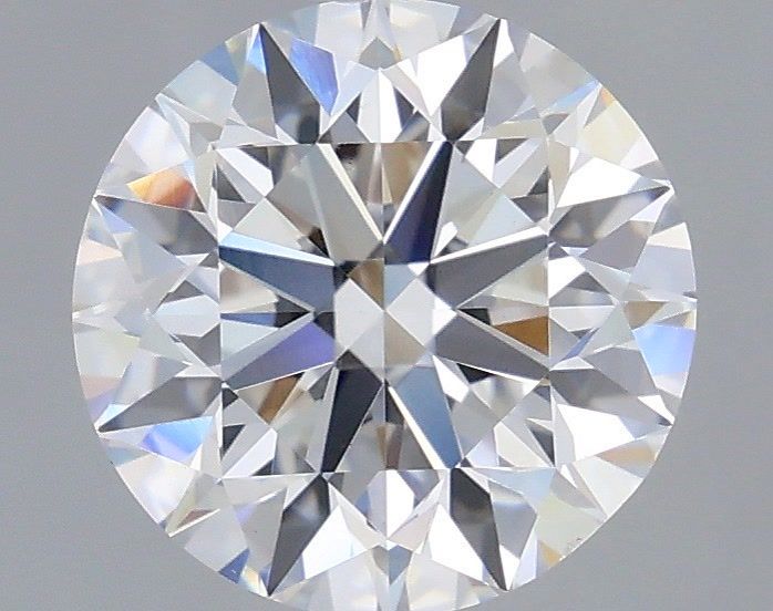 2.01 Carat Round Shaped, Excellent Cut, D Color, VS2 Clarity, IGI Certified Lab Grown Diamond