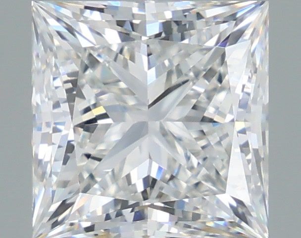 3.24 Carat Princess Shaped, Ideal Cut, F Color, VVS2 Clarity, IGI Certified Lab Grown Diamond