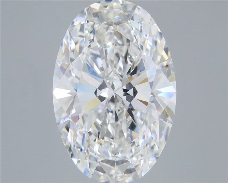 8.10 Carat Oval Shaped, Very Good Cut, F Color, VVS2 Clarity, IGI Certified Lab Grown Diamond