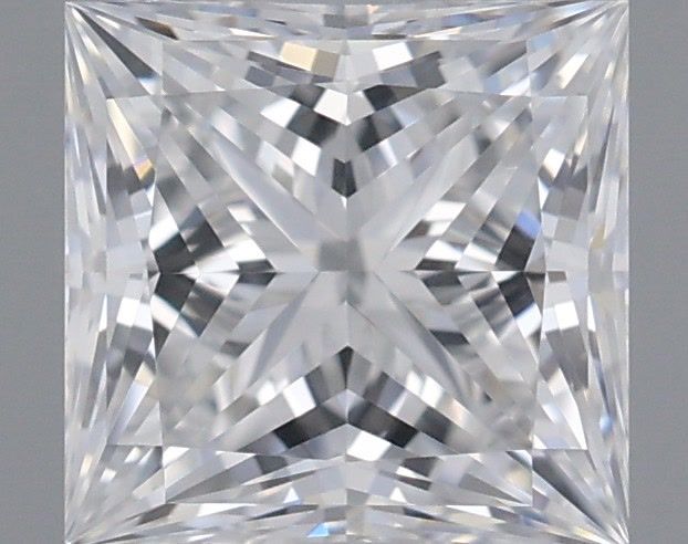 1.01 Carat Princess Shaped, Ideal Cut, E Color, VVS1 Clarity, IGI Certified Lab Grown Diamond