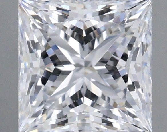 1.06 Carat Princess Shaped, Ideal Cut, D Color, IF Clarity, IGI Certified Lab Grown Diamond