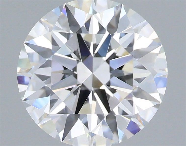 2.10 Carat Round Shaped, Ideal Cut, E Color, VVS2 Clarity, IGI Certified Lab Grown Diamond