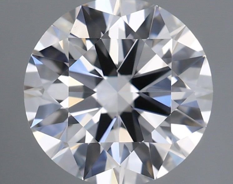 1.20 Carat Round Shaped, Very Good Cut, D Color, VVS2 Clarity, GIA Certified Lab Grown Diamond
