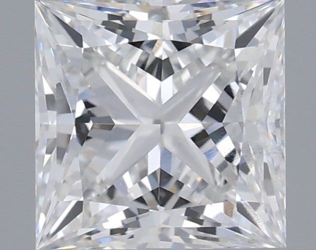 1.50 Carat Princess Shaped, Ideal Cut, E Color, VS2 Clarity, IGI Certified Lab Grown Diamond