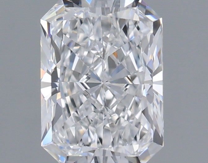 1.04 Carat Radiant Shaped, Excellent Cut, D Color, IF Clarity, IGI Certified Lab Grown Diamond