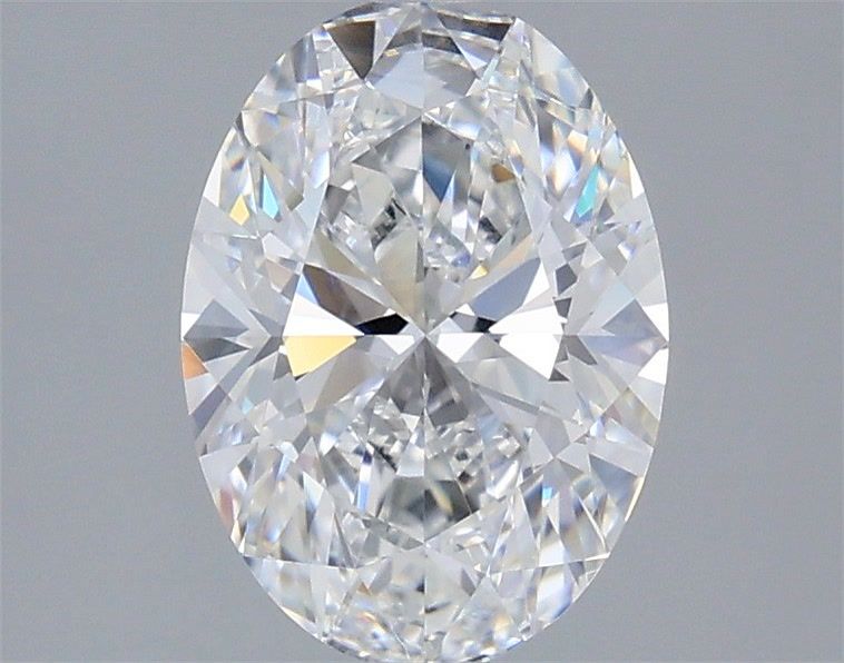 2.01 Carat Oval Shaped, Very Good Cut, D Color, VS1 Clarity, IGI Certified Lab Grown Diamond
