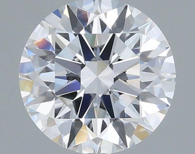 1.08 Carat Round Shaped, Ideal Cut, D Color, VVS2 Clarity, IGI Certified Lab Grown Diamond