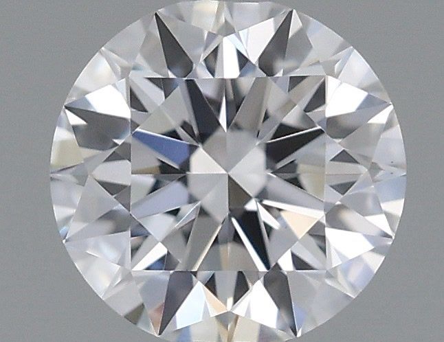 0.49 Carat Round Shaped, Ideal Cut, D Color, VVS2 Clarity, IGI Certified Lab Grown Diamond