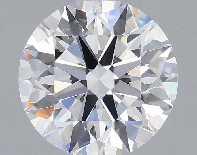 1.23 Carat Round Shaped, Ideal Cut, D Color, VS1 Clarity, IGI Certified Lab Grown Diamond