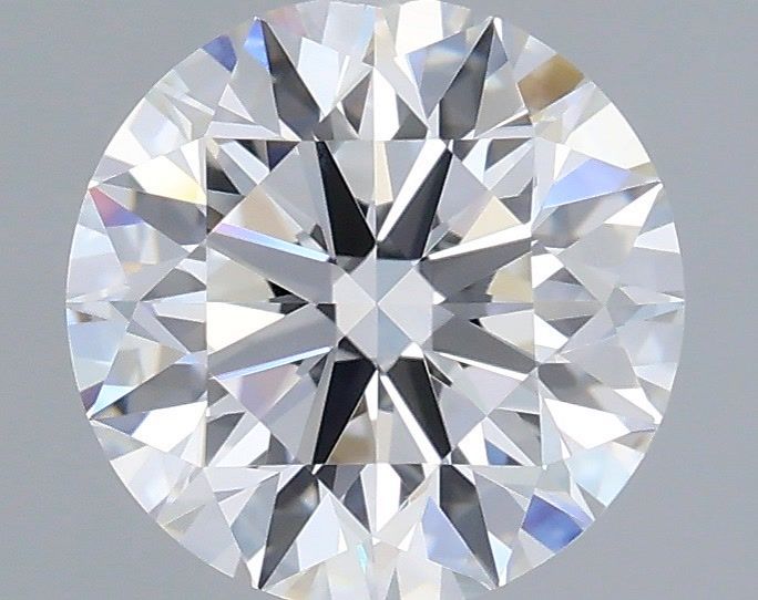 1.24 Carat Round Shaped, Ideal Cut, D Color, VS1 Clarity, IGI Certified Lab Grown Diamond