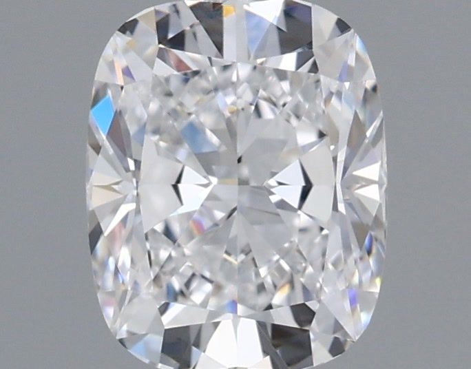 0.97 Carat Cushion Shaped, Excellent Cut, D Color, IF Clarity, IGI Certified Lab Grown Diamond