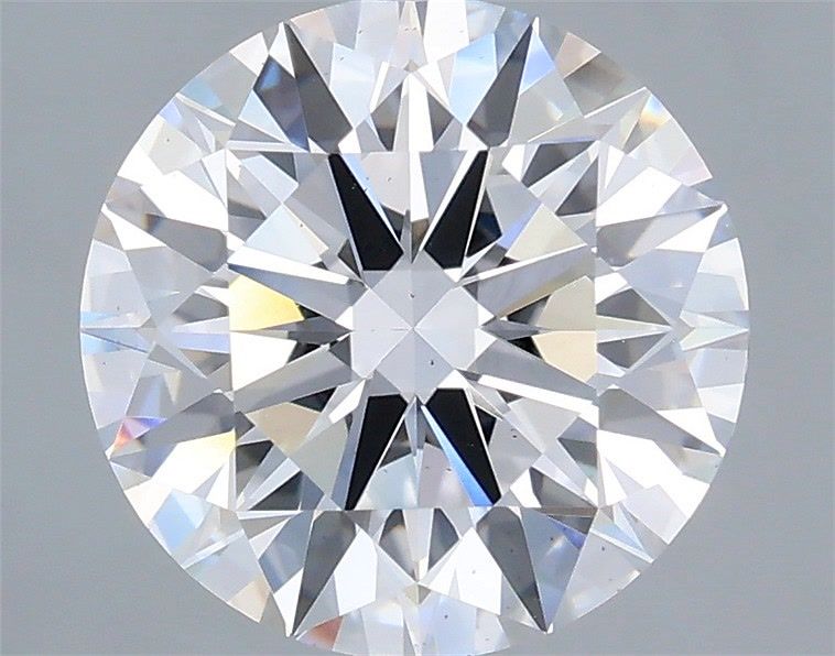 3.07 Carat Round Shaped, Ideal Cut, E Color, VS2 Clarity, IGI Certified Lab Grown Diamond