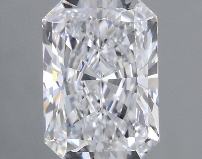 1.00 Carat Radiant Shaped, Ideal Cut, D Color, IF Clarity, IGI Certified Lab Grown Diamond