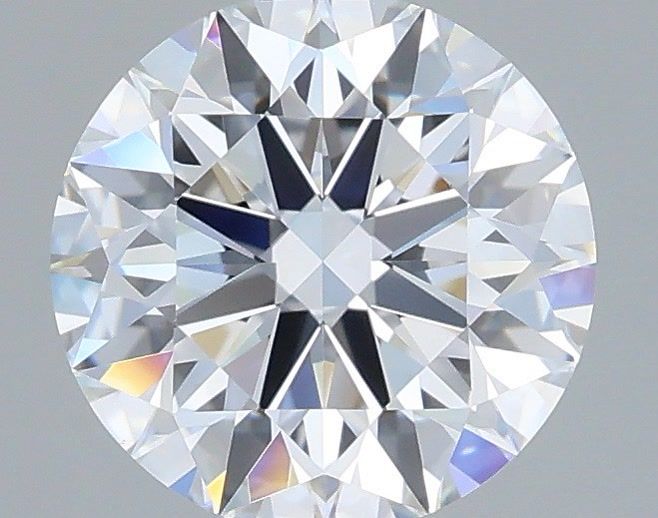1.52 Carat Round Shaped, Ideal Cut, D Color, VVS2 Clarity, IGI Certified Lab Grown Diamond