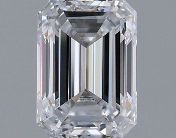 1.00 Carat Emerald Shaped, Ideal Cut, D Color, IF Clarity, IGI Certified Lab Grown Diamond