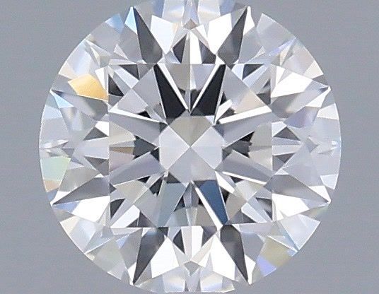 0.44 Carat Round Shaped, Excellent Cut, D Color, VVS2 Clarity, IGI Certified Lab Grown Diamond