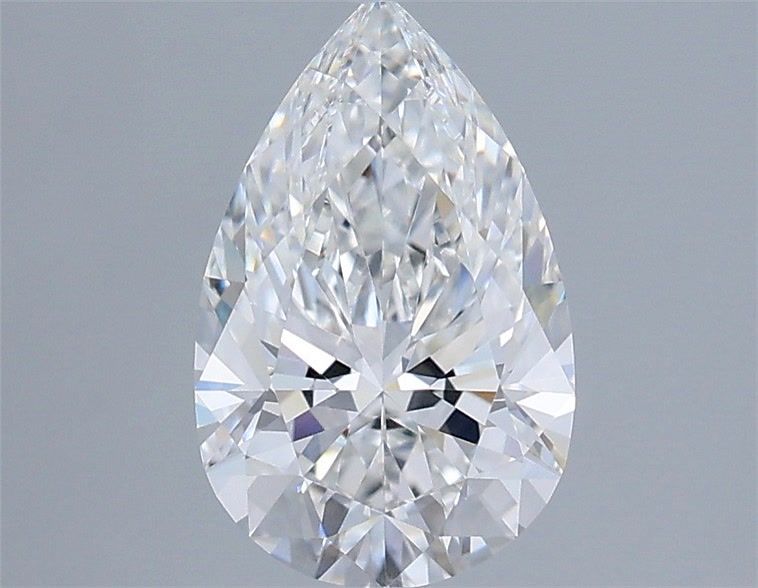 1.23 Carat Pear Shaped, Very Good Cut, E Color, IF Clarity, IGI Certified Lab Grown Diamond