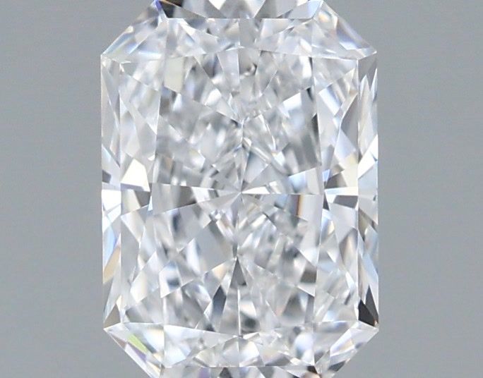 1.06 Carat Radiant Shaped, Ideal Cut, D Color, IF Clarity, IGI Certified Lab Grown Diamond