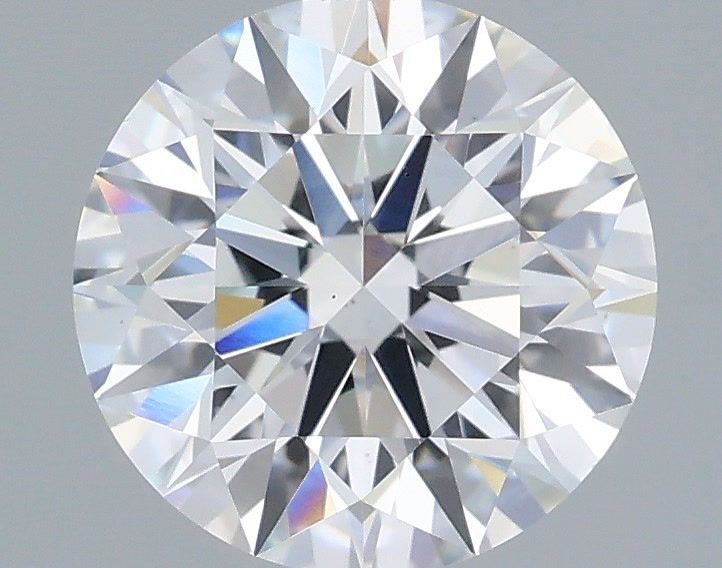 1.83 Carat Round Shaped, Ideal Cut, F Color, VS1 Clarity, IGI Certified Lab Grown Diamond