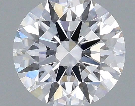 0.53 Carat Round Shaped, Ideal Cut, D Color, VS1 Clarity, IGI Certified Lab Grown Diamond