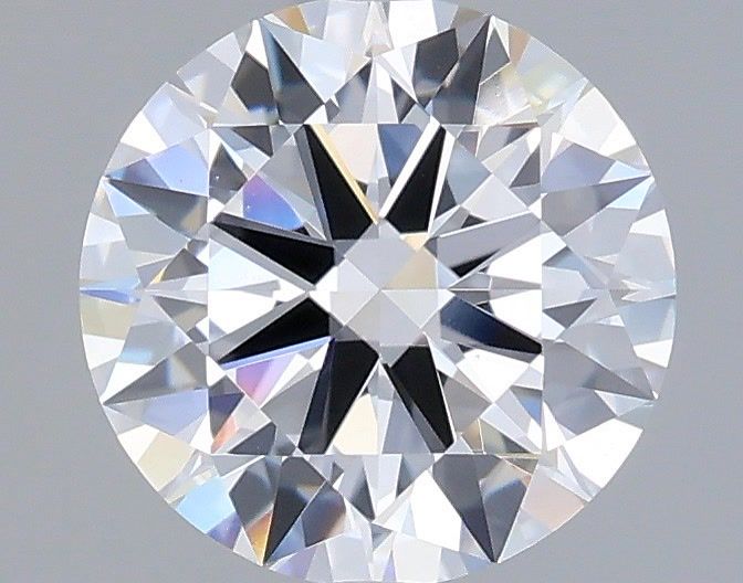 1.55 Carat Round Shaped, Ideal Cut, D Color, VVS2 Clarity, IGI Certified Lab Grown Diamond