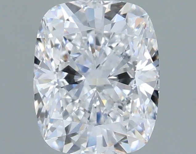 1.04 Carat Cushion Shaped, Ideal Cut, D Color, VVS2 Clarity, IGI Certified Lab Grown Diamond