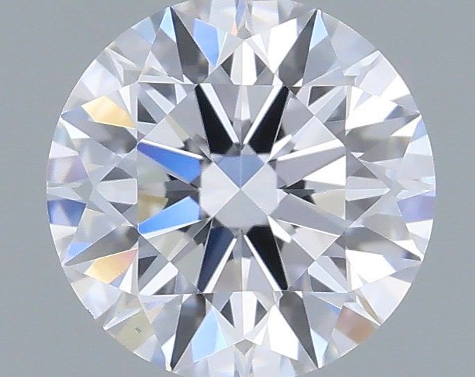 0.52 Carat Round Shaped, Ideal Cut, D Color, VS1 Clarity, IGI Certified Lab Grown Diamond
