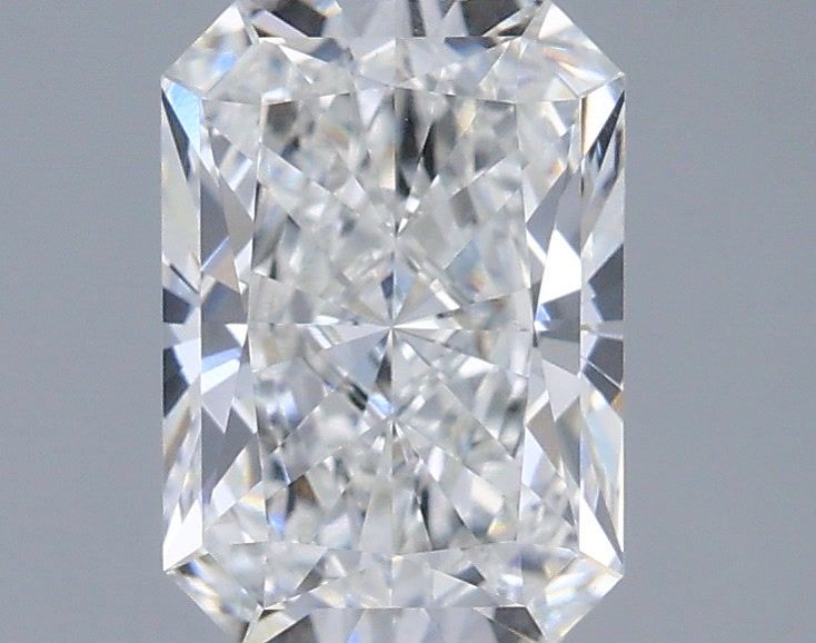 1.39 Carat Radiant Shaped, Ideal Cut, E Color, VVS2 Clarity, IGI Certified Lab Grown Diamond