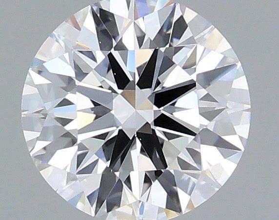 1.22 Carat Round Shaped, Ideal Cut, D Color, VVS2 Clarity, IGI Certified Lab Grown Diamond