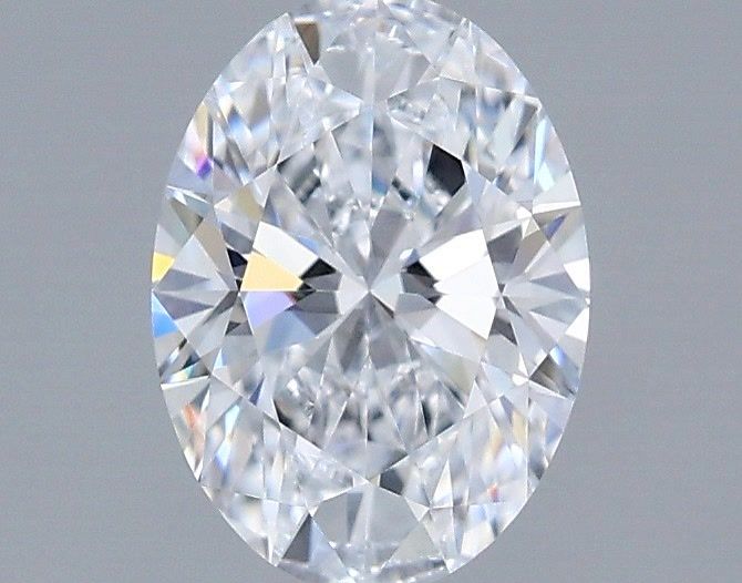 1.02 Carat Oval Shaped, Ideal Cut, D Color, VVS1 Clarity, IGI Certified Lab Grown Diamond
