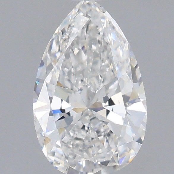 0.57 Carat Pear Shaped, Excellent Cut, E Color, VS1 Clarity, IGI Certified Lab Grown Diamond