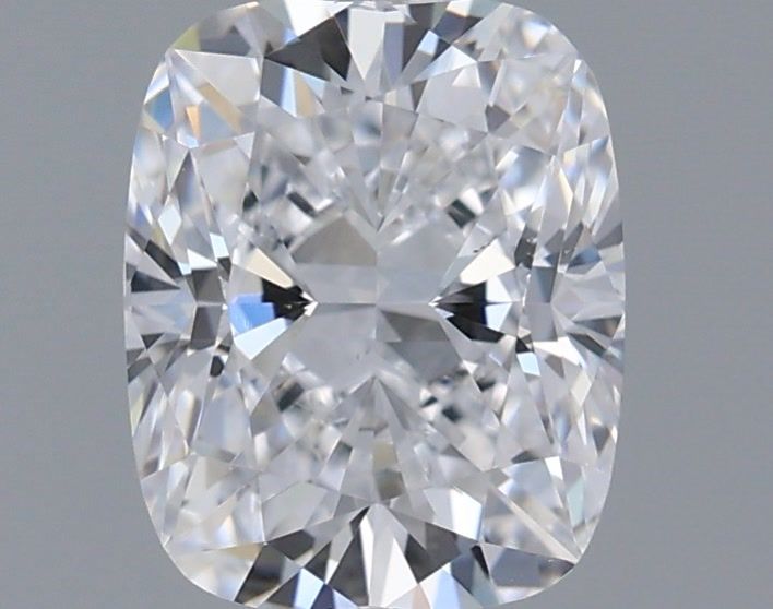 1.03 Carat Cushion Shaped, Ideal Cut, D Color, VS1 Clarity, IGI Certified Lab Grown Diamond