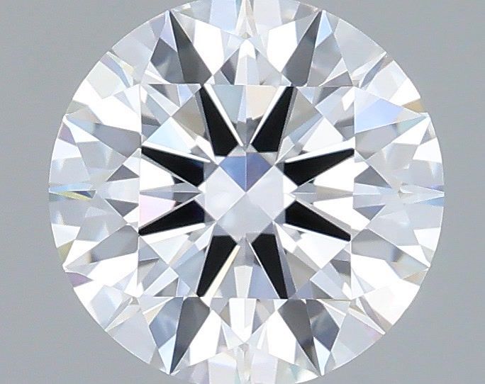 1.56 Carat Round Shaped, Ideal Cut, D Color, VVS2 Clarity, IGI Certified Lab Grown Diamond