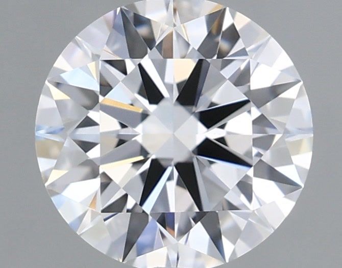 1.23 Carat Round Shaped, Ideal Cut, F Color, VVS2 Clarity, IGI Certified Lab Grown Diamond