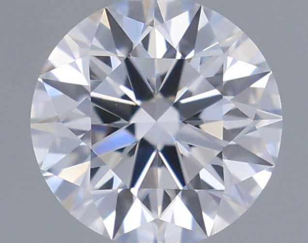 0.49 Carat Round Shaped, Ideal Cut, D Color, VVS2 Clarity, IGI Certified Lab Grown Diamond